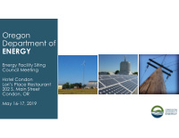 oregon department of energy