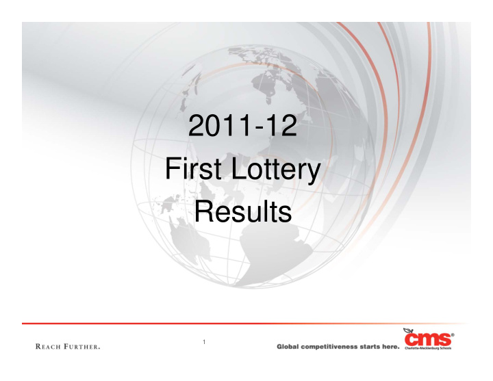 2011 12 2011 12 first lottery first lottery results