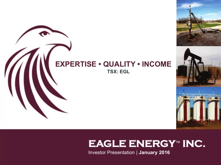 rgy inc eagle gle energ nc