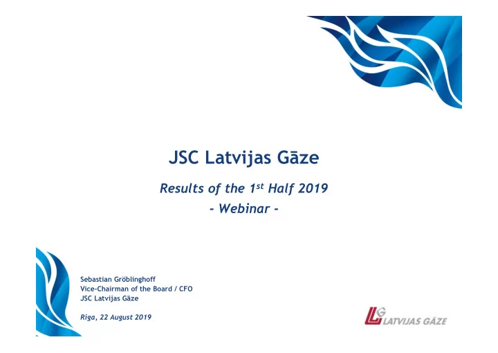 jsc latvijas g ze