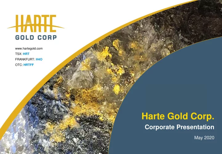 harte gold corp