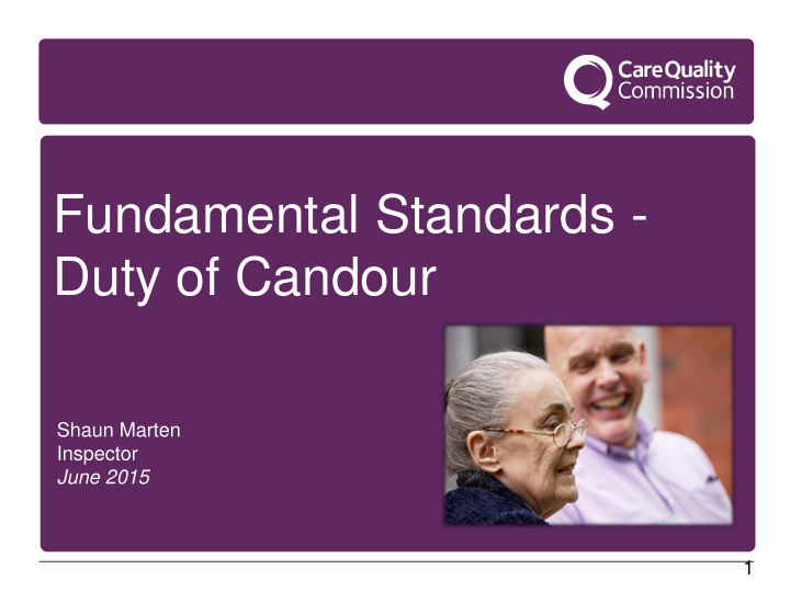 duty of candour