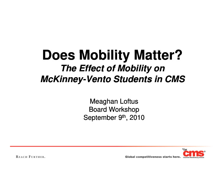 does mobility matter does mobility matter does mobility