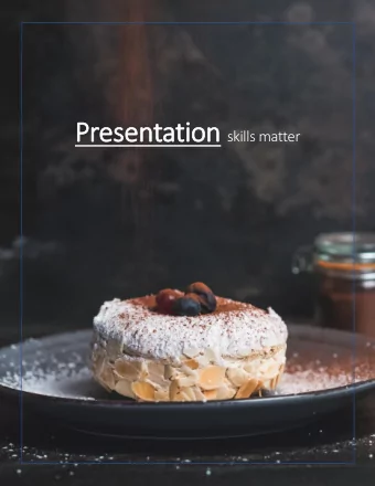 TABLE OF CONTENTS  Presentations are the modern way of communicating