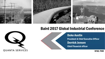 Baird 2017 Global Industrial Conference  Duke Austin  President &amp; Chief Executive Officer