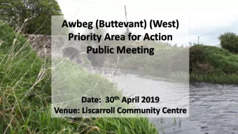 Catchment Assessment Team  Who are we?  Where are we going?  Why are we here?  What