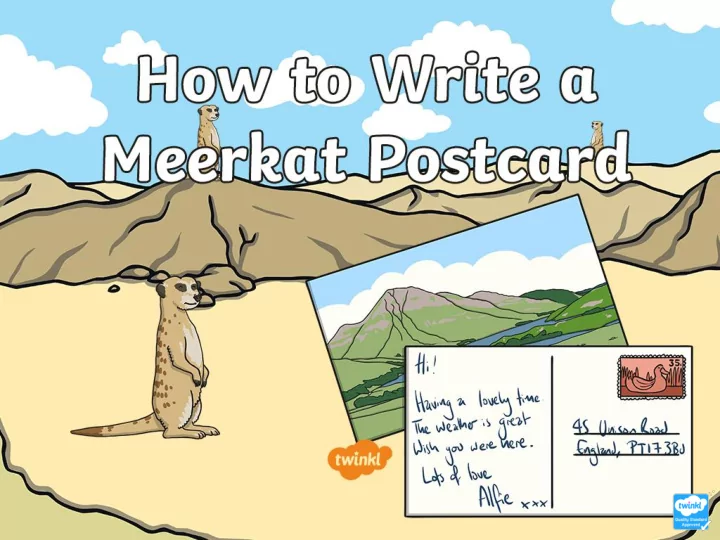 have you ever received a postcard