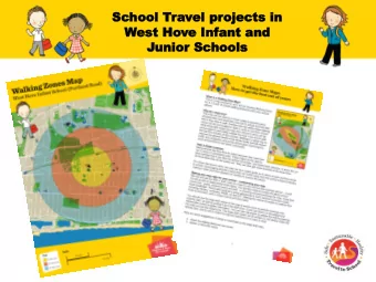 Wes  est Ho  t Hove In  e Infan  ant  t an  and  d  Jun  unior  ior Sc  Scho  hools  ols  5 minute