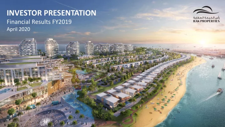 investor presentation