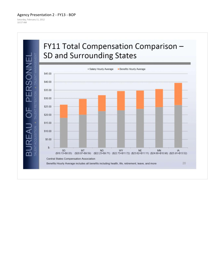 salary policy recommendations