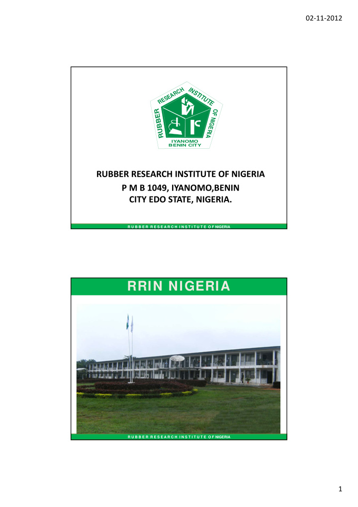 rrin nigeria