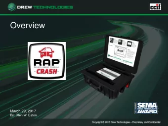 Overview  March 29, 2017  By: Glen W. Eaton  Background    Founded 1996  Ann Arbor, MI  o