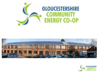 Who we are  Formed from the Stroud based Five Valleys Energy  (FiVE) Co-operative registered