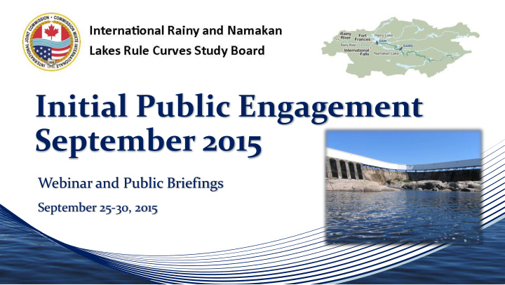 initial public engagement september 2015