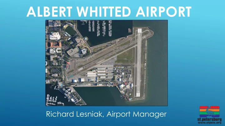 albert whitted airport