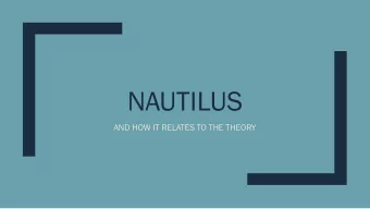 NAUTILUS  AND HOW IT RELATES TO THE THEORY  INTERACTIVE SP  SPOTIFY  TIFY  PLA  PLATF  TFORM  ORM