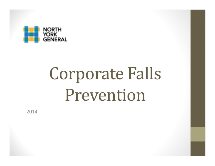 corporate falls prevention