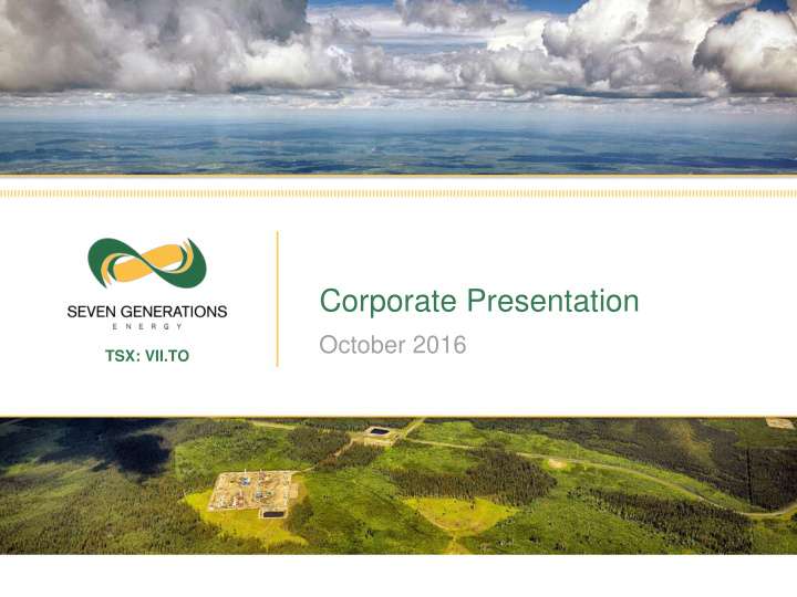 corporate presentation