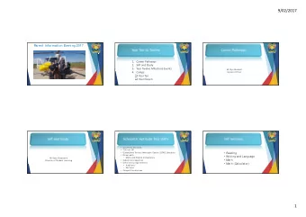 9/02/2017  Parent Information Evening 2017  1. Career Pathways  2. SAT and Study  3. Year Twelve