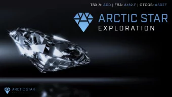 TSX-V: ADD | FRA: A182.F | OTCQB: ASDZF CAUTIONARY STATEMENT ON FORWARD LOOKING INFORMATION These