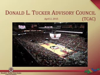 EVENTS YOU WANT TO SEE &amp;  FEEDBACK ON RECENT EXPERIENCES C HARTER  Specific Purposes  The TCAC