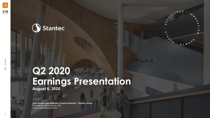 q2 2020 earnings presentation
