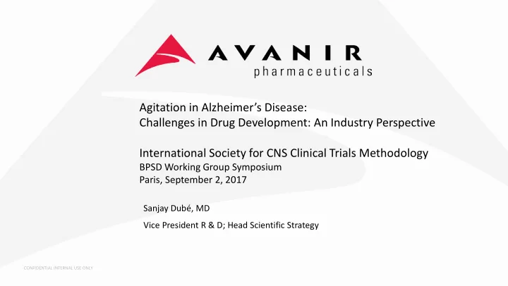 agitation in alzheimer s disease challenges in drug