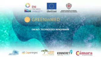 ENERGY TECHNOLOGY BENCHMARK  CAPENERGIES, A RESPONSIVE AND COMMITTED NETWORK  Projects  703