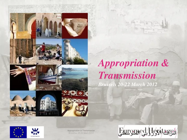 appropriation transmission