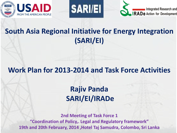 south asia regional initiative for energy integration