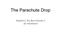 the parachute drop