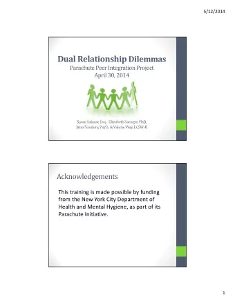 Welcome &amp; Introduction  Todays topics identified as high priority in initial