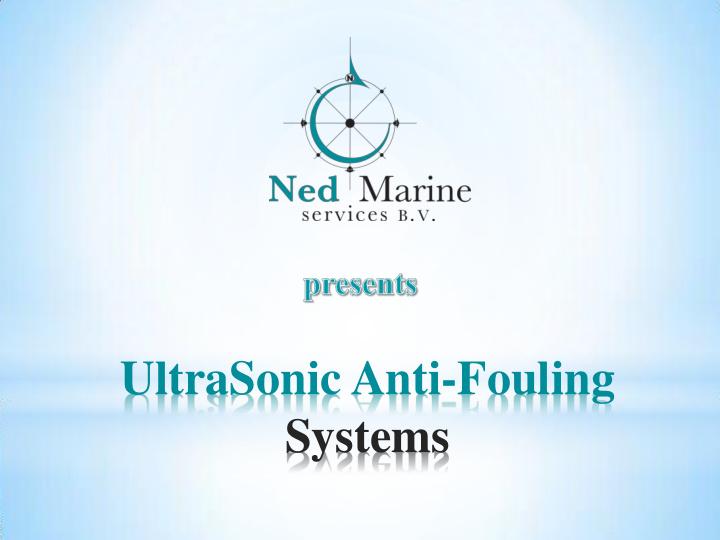 ultrasonic anti fouling systems ultrasonic anti fouling