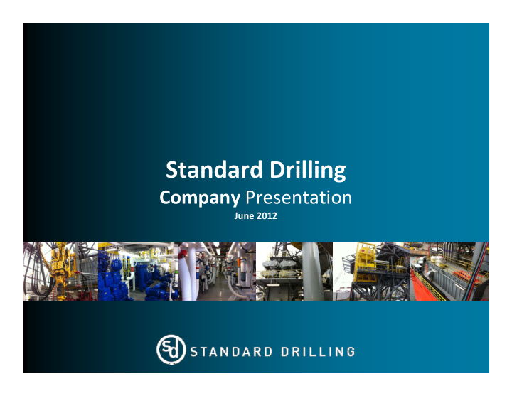 standard drilling standard drilling
