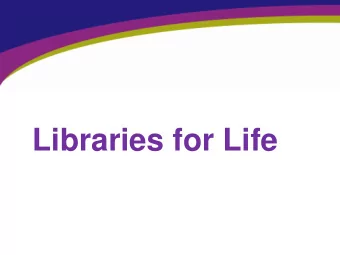 Libraries for Life  www.hertsdirect.org  Contract award  Contract for the  delivery of library