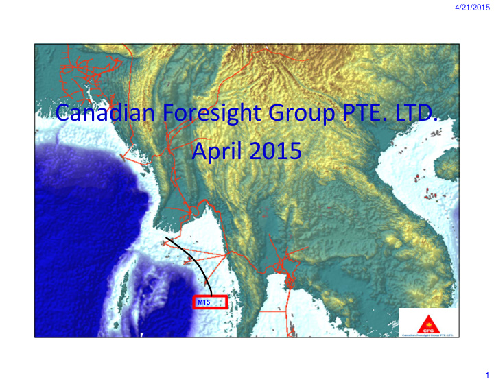 canadian foresight group pte ltd april 2015