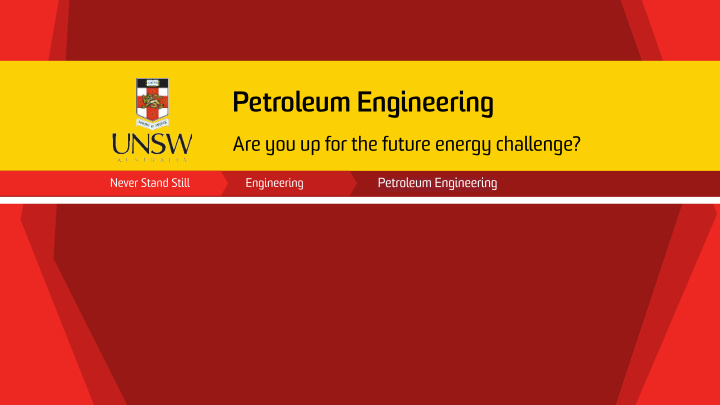 petroleum engineering