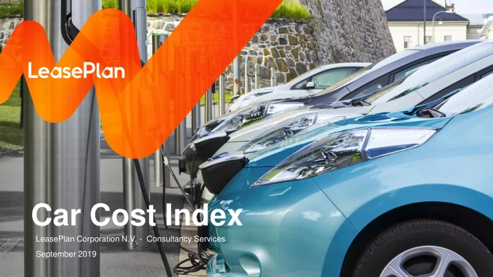 car cost index