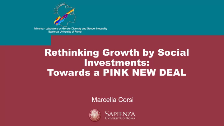 rethinking growth by social