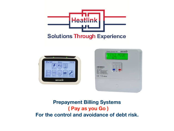 prepayment billing systems pay as you go for the control