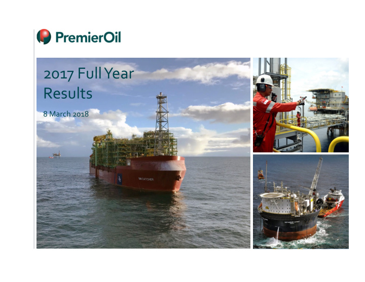 2017 full year results