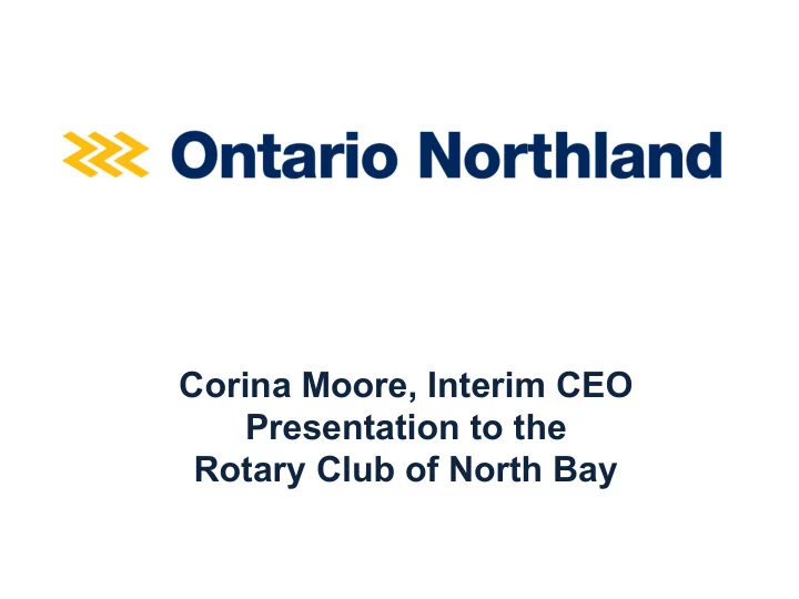 july 2014 corina moore interim ceo presentation to the