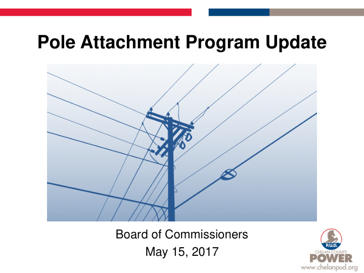 pole attachment program update