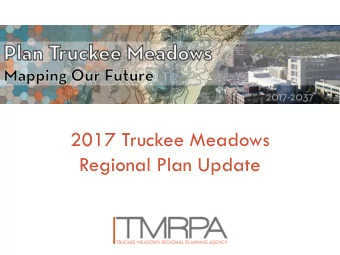 Dog and Pony  2017 Truckee Meadows  Regional Plan Update  Who Are We?  Image Credit: