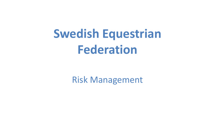 swedish equestrian