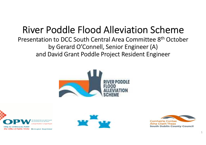river poddle flood alleviation scheme