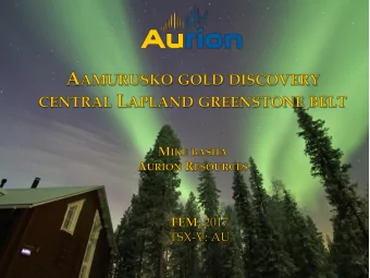 Forw  rward-Lookin  ing St  Statements This presentation includes 'Forward-Looking Statements'