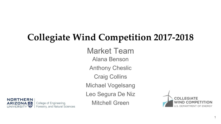 collegiate wind competition 2017 2018