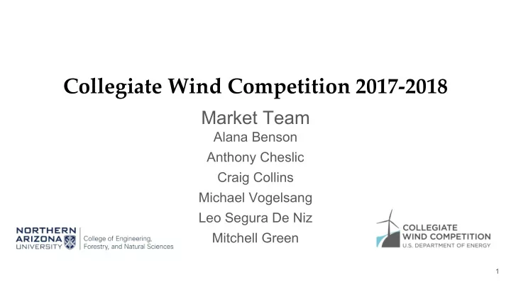 collegiate wind competition 2017 2018