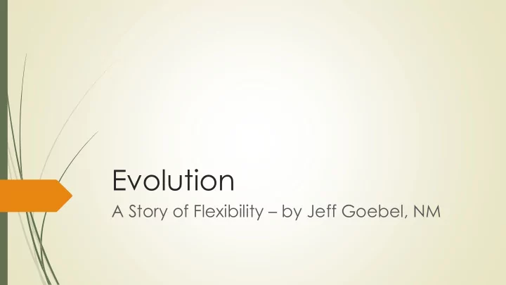 evolution